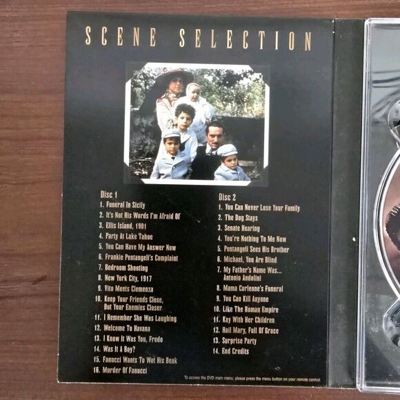 The Godfather Trilogy DVD Collection 5-Disc Set Bonus Materials 2001 Box Set DVD - Picture 5 of 11